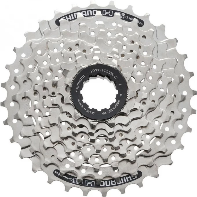 Кассета SHIMANO ACERA HG41, 8 скоростей, 11-32 ECSHG418132 Кассета SHIMANO ACERA HG41, 8 скоростей, 11-32 ECSHG418132
