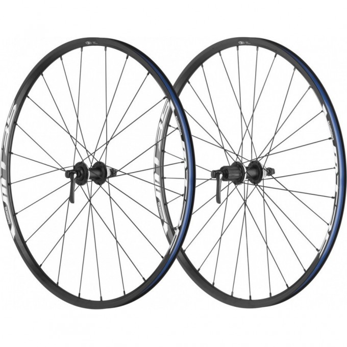 Комплект колес SHIMANO MT35, 27,5", C.LOCK, ЦВ. ЧЕРНЫЙ EWHMT35FR7BE Комплект колес SHIMANO MT35, 27,5", C.LOCK, ЦВ. ЧЕРНЫЙ EWHMT35FR7BE