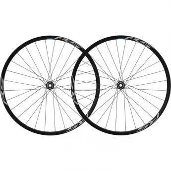 Комплект колес SHIMANO RS170, переднее, заднее 10-11 скоростей, клинчерное под дискоый тормоз C.LOCK, под полые оси, черный
