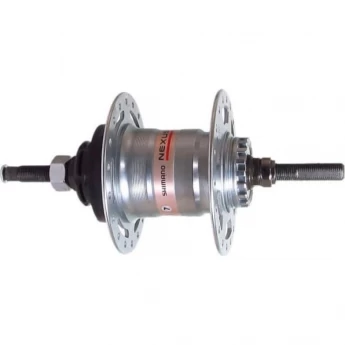 Втулка планетарная SHIMANO NEXUS 3R40, 36 отверстий, 3 скорости, с антикоррозийным покрытием, для роллерного тормоза, под гайки, 126.8x176.8 мм