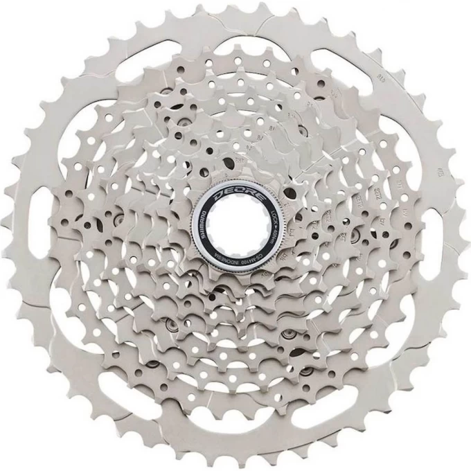 Кассета SHIMANO DEORE, M4100, 10 скоростей, 11-46T ECSM410010146 Кассета SHIMANO DEORE, M4100, 10 скоростей, 11-46T ECSM410010146