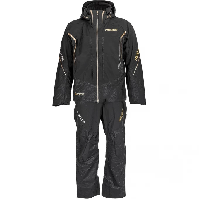Костюм SHIMANO NEXUS RT-119S Gore-Tex чёрный, размер 2XL 59YRT119S1A Костюм SHIMANO NEXUS RT-119S Gore-Tex чёрный, размер 2XL 59YRT119S1A