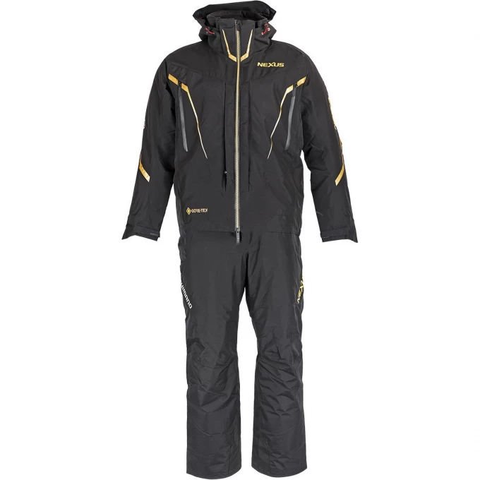 Костюм утеплённый SHIMANO NEXUS RB-119T Gore-Tex, чёрный, размер M 59YRB119T15 Костюм утеплённый SHIMANO NEXUS RB-119T Gore-Tex, чёрный, размер M 59YRB119T15