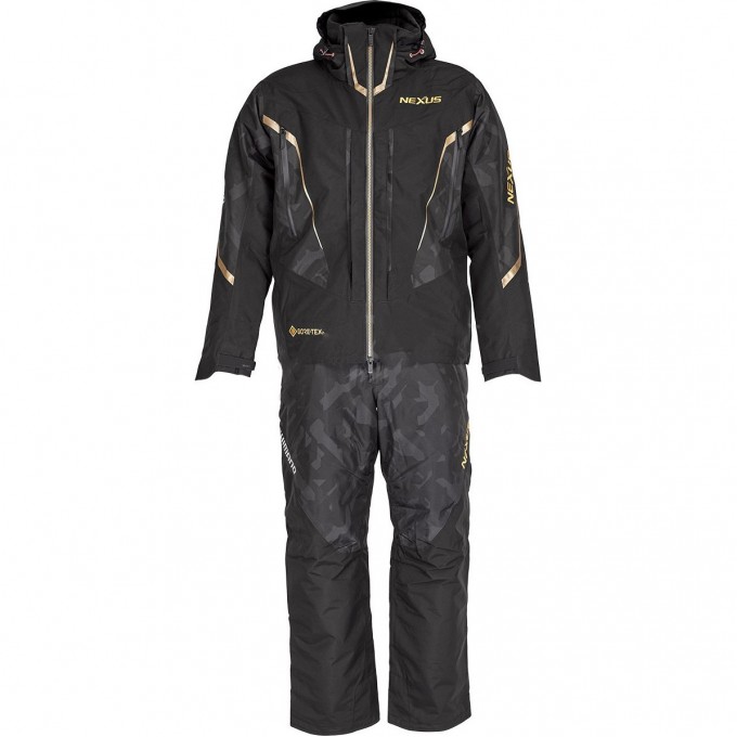 Костюм утеплённый SHIMANO NEXUS RB-119T Gore-Tex rock black, размер XL 59YRB119T39 Костюм утеплённый SHIMANO NEXUS RB-119T Gore-Tex rock black, размер XL 59YRB119T39