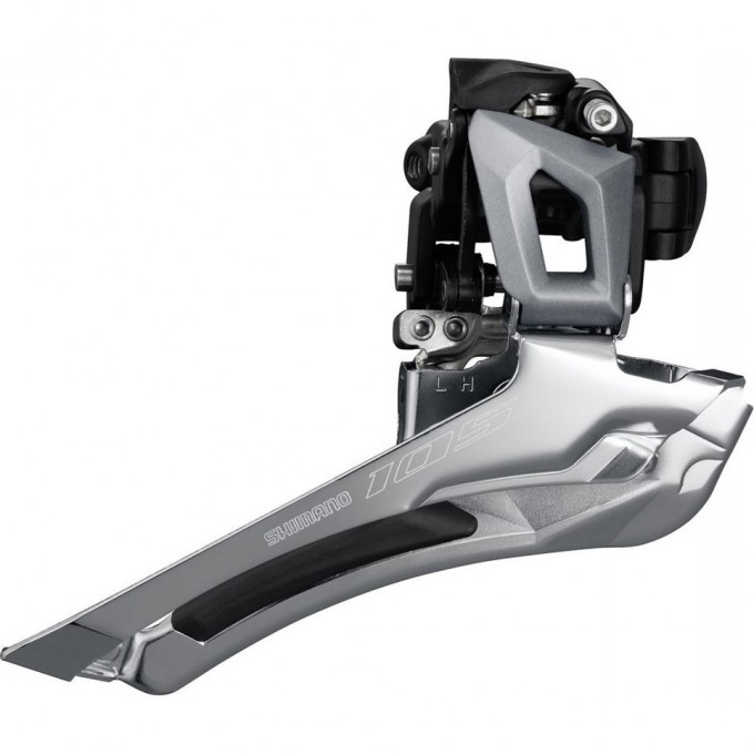 Переключатель передний SHIMANO 105, R7000, на хомут 31.8(с адаптором 28,6), черный, CL:43,5 IFDR7000BSML