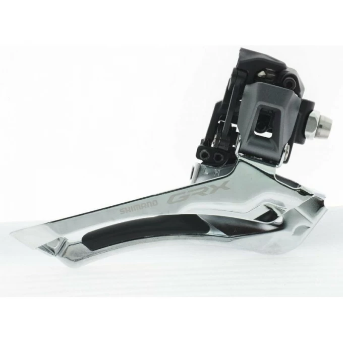 Переключатель передний SHIMANO DEORE, M618-H, для 2x10, верхний хомут (34,9 с адаптером 28.6/31.8), универсальная тяга, черный IFDM618HX6 Переключатель передний SHIMANO DEORE, M618-H, для 2x10, верхний хомут (34,9 с адаптером 28.6/31.8), универсальная тяга, черный IFDM618HX6
