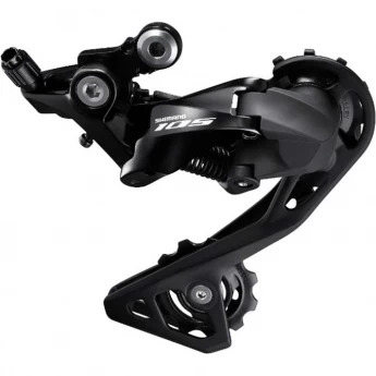 Переключатель задний SHIMANO 105, R7000, GS, 11 скоростей, серебристый