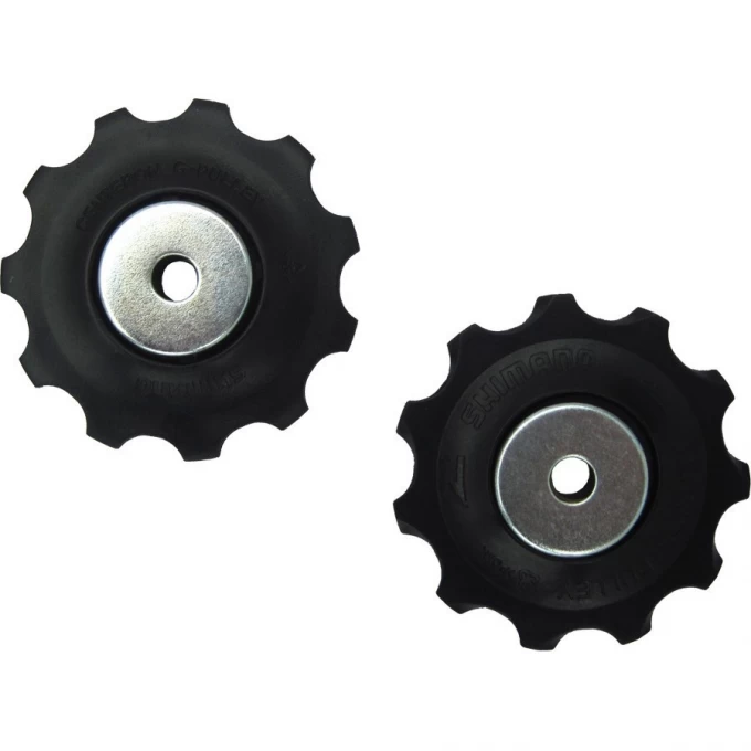 Ролики для велосипеда SHIMANO Y-PART RD-M6000, SGS, 10 скоростей, пара роликов Y3E498020 Ролики для велосипеда SHIMANO Y-PART RD-M6000, SGS, 10 скоростей, пара роликов Y3E498020