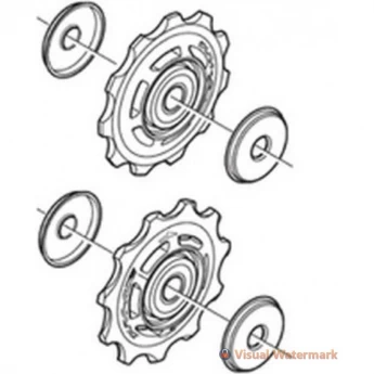 Ролики SHIMANO 11 скоростей, верхний+нижний, к RD-M5100