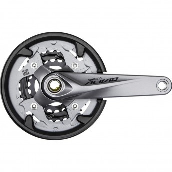 Система SHIMANO ALIVIO, M4050, 9 скоростей, 170 мм, интегрированный вал, 40/30/22T, с защитой