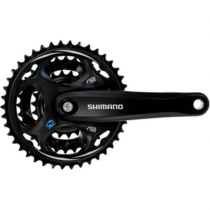 Система SHIMANO ALTUS M311, 170 мм, квадрат, 42/32/22T, черный EFCM311C222XL Система SHIMANO ALTUS M311, 170 мм, квадрат, 42/32/22T, черный EFCM311C222XL