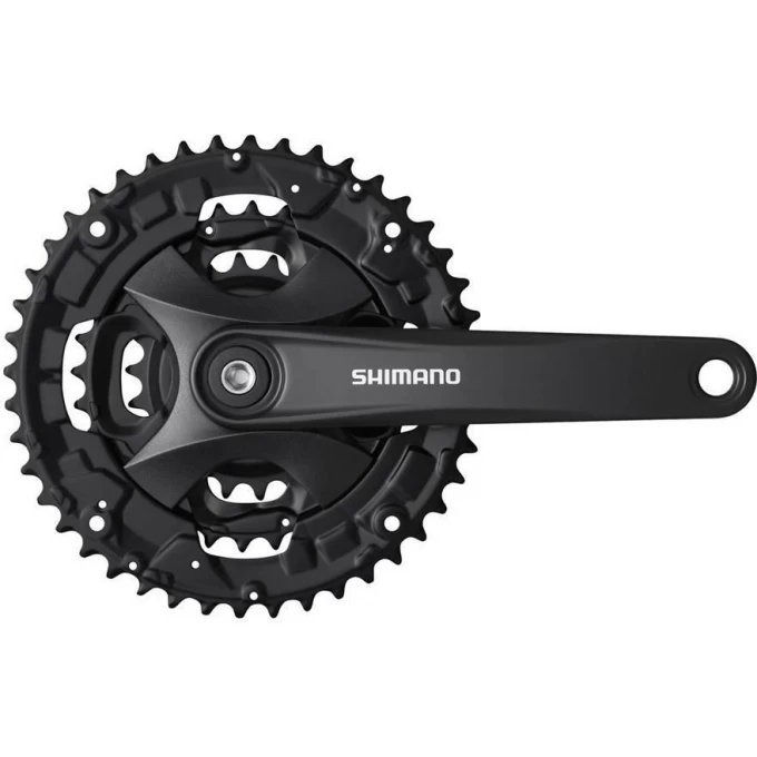 Система SHIMANO ALTUS, MT101, 175 мм, для 3X9 скоростей, квадрат, 40/30/22 черный EFCMT101E002XLB Система SHIMANO ALTUS, MT101, 175 мм, для 3X9 скоростей, квадрат, 40/30/22 черный EFCMT101E002XLB
