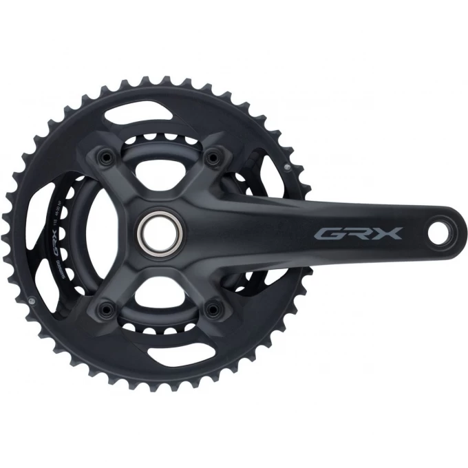 Система SHIMANO GRX, RX600, 170 мм, для 11 скоростей, интегрированный вал, 46/30T без каретки EFCRX600112CX60 Система SHIMANO GRX, RX600, 170 мм, для 11 скоростей, интегрированный вал, 46/30T без каретки EFCRX600112CX60
