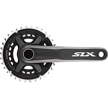 Система SHIMANO SLX, M7000-2, 175 мм, для 11 скоростей, 34/24T, без каретки, с бонками для CL 48.8 мм