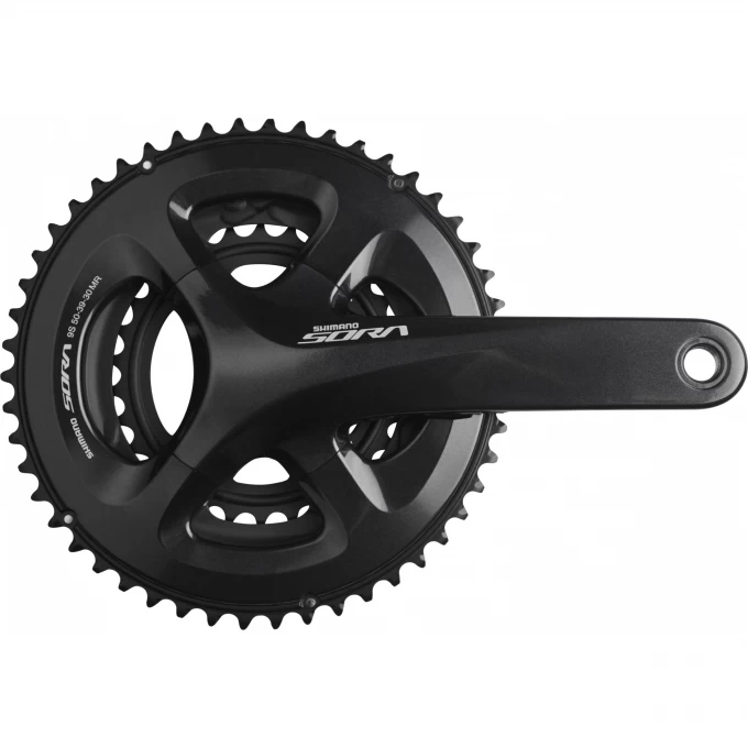 Система SHIMANO SORA, R3030, 170 мм, 50/39/30 EFCR3030CX090X Система SHIMANO SORA, R3030, 170 мм, 50/39/30 EFCR3030CX090X
