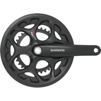 Система SHIMANO TOURNEY, A073, 170 мм, квадрат, 50/39/30T, защита одинарная