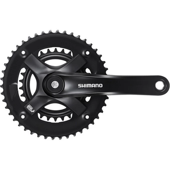 Система SHIMANO TY501, 175 мм, для 2X7/8 скоростей, квадрат, 46/30 EFCTY5012E60XLB Система SHIMANO TY501, 175 мм, для 2X7/8 скоростей, квадрат, 46/30 EFCTY5012E60XLB