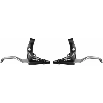 Тормозная ручка SHIMANO BL-R780, правая+левая, трос+оплетка, черный