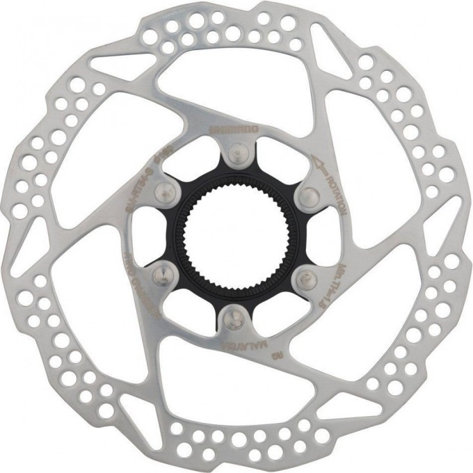 Тормозной диск SHIMANO RT54, 160 мм, CENTER LOCK, только для пластиковых колодок ESMRT54S Тормозной диск SHIMANO RT54, 160 мм, CENTER LOCK, только для пластиковых колодок ESMRT54S