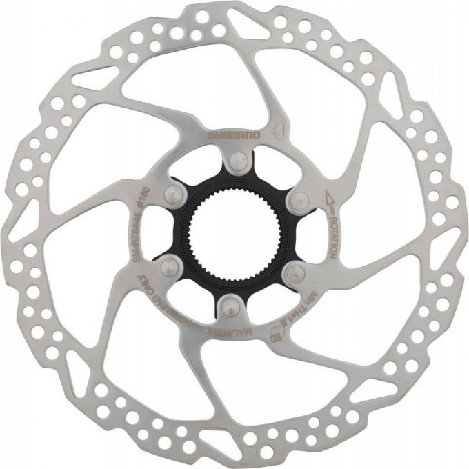 Тормозной диск SHIMANO RT54, 180 мм, CENTER LOCK, только для пластиковых колодок ESMRT54M