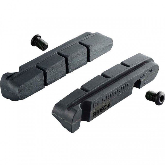 Вкладыш тормозной колодки, шоссейные SHIMANO R55C4, пара, для DA, Ultegra, 105 Y8LA98030